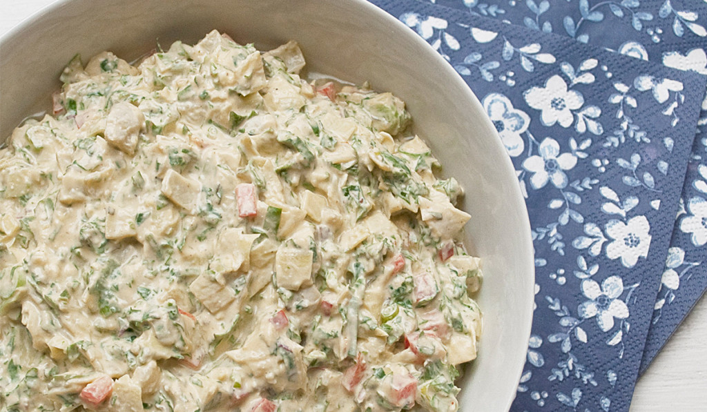 siggi's Icelandic-style yogurt: skyr - Artichoke Dip with Kale