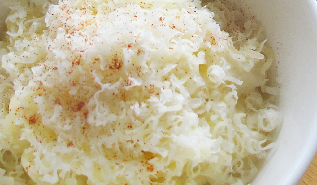 siggi's Icelandic-style yogurt: skyr - Spaghetti Squash Skyr Alfredo
