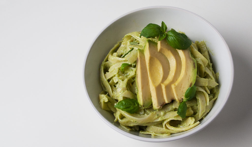 siggi's Icelandic-style yogurt: skyr - creamy basil avocado pasta