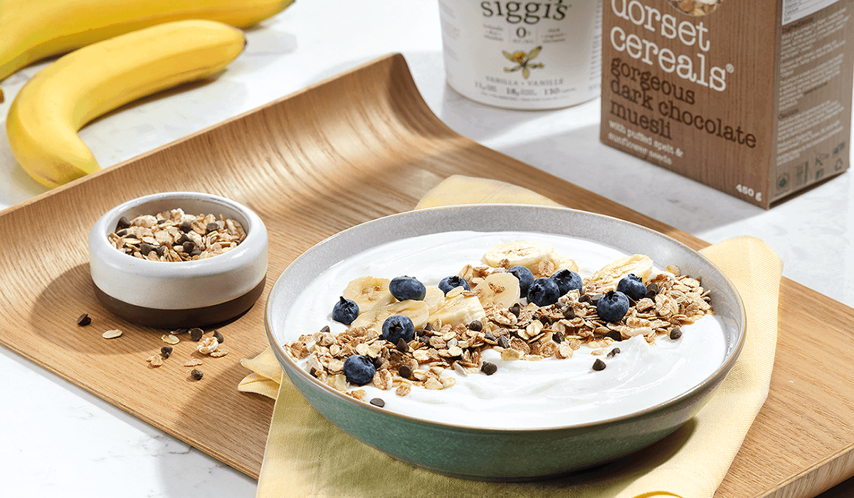 siggi's Icelandic-style yogurt: skyr - funky monkey breakfast bowl